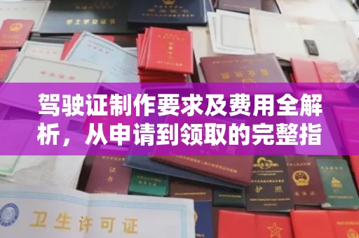 日照驾驶证制作要求及费用全解析，从申请到领取的完整指南