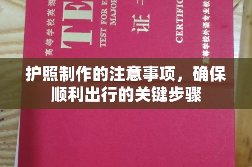 日照护照制作的注意事项，确保顺利出行的关键步骤