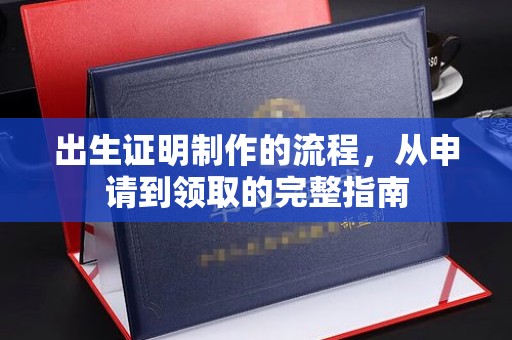 日照出生证明制作的流程，从申请到领取的完整指南