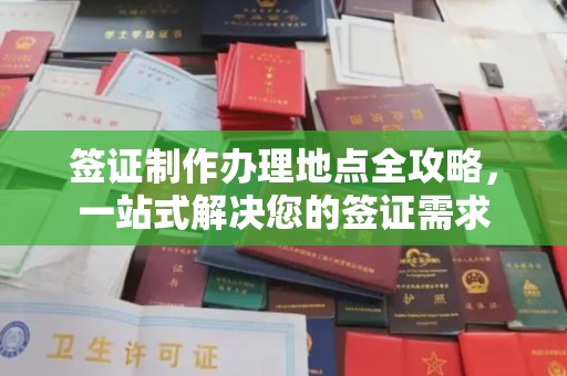 日照签证制作办理地点全攻略，一站式解决您的签证需求
